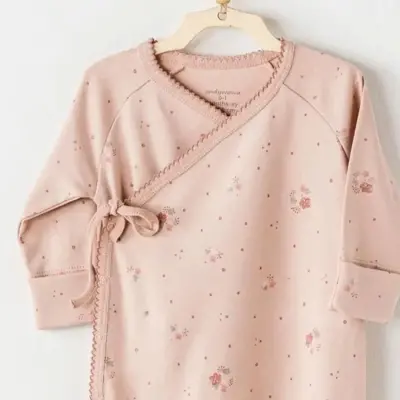 Andy Wawa Kız Tulum Takımı Floral Baby Gül Kurusu (1)