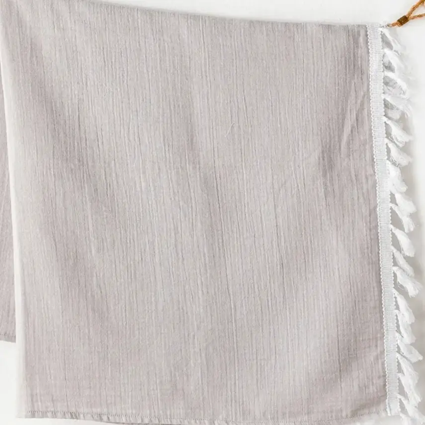 Andy Wawa Müslin Bebek Battaniye Ocean Is My Happy Place 100X120 Cm Gri - 2