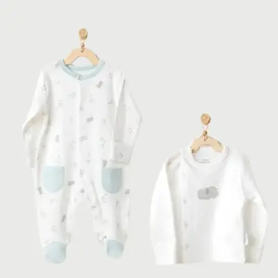 Andy Wawa Organik 10lu Hastane Çıkışı  The Zoo S Balboa Ekru Unisex  - 2