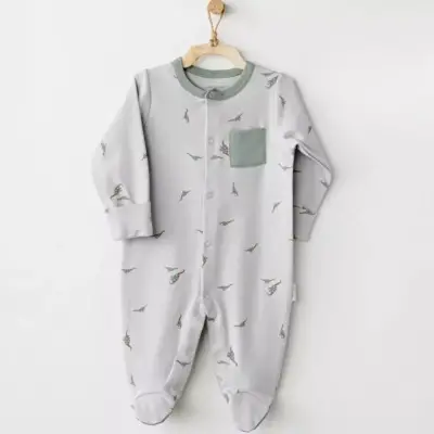 Andy Wawa Tulum Şapka Takım Mummy S Snuglgle Saurus Yeşil (1)