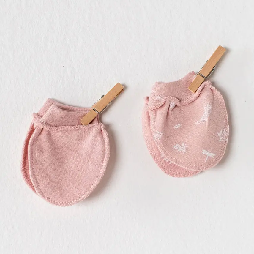 Andy Wawa Unisex Eldiven 2li Prematüre Floral Pembe - 1