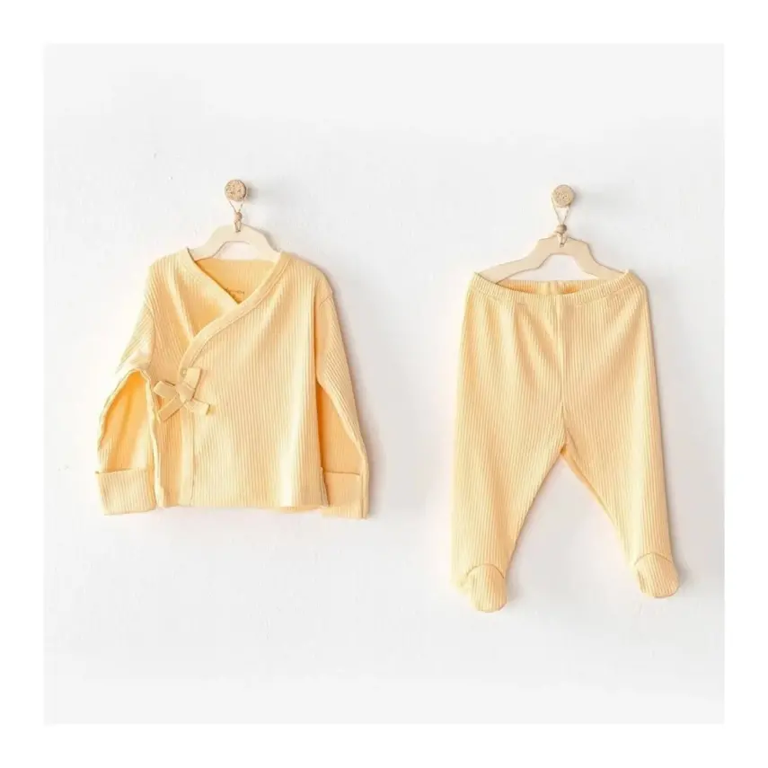 Andy Wawa Unisex İç - Dış Zıbın Modal Sarı - 1