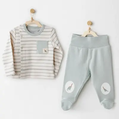 Andy Wawa Zıbın Takımı 2li Mummy S Snuggle Saurus Yeşil