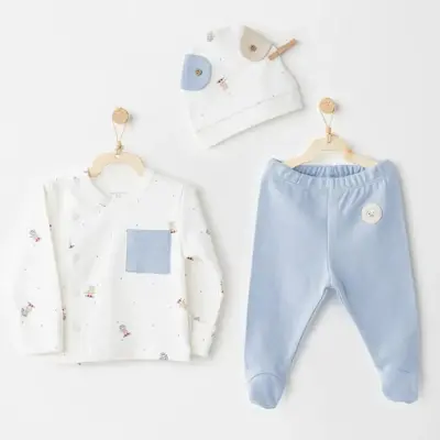 Andy Wawa Zıbın Takımı 3lü Rainbow Mavi