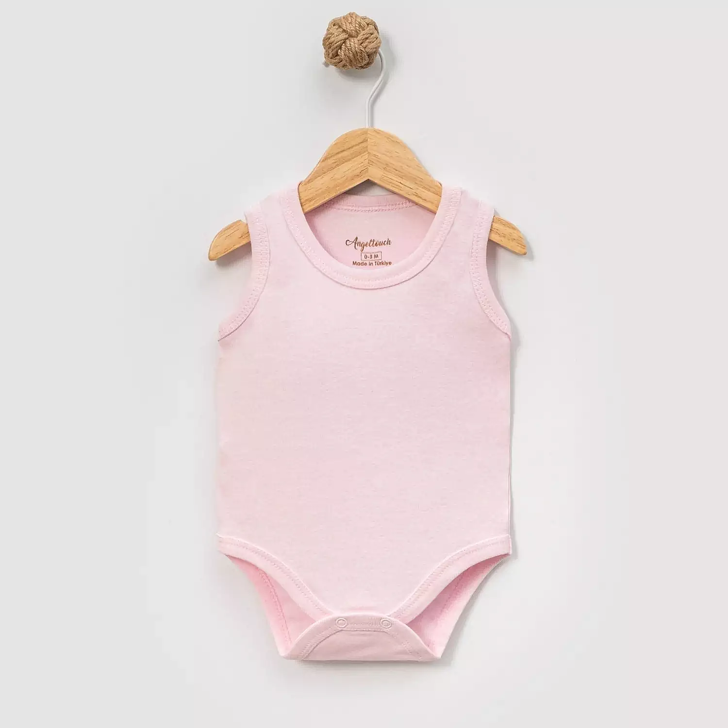 Angeltouch Body Askılı Penye Pembe