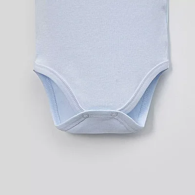 Angeltouch Body Kısa Kol Penye Mavi - 3