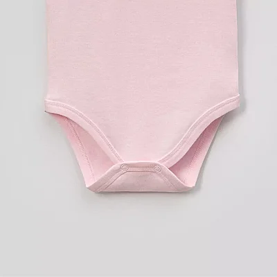 Angeltouch Body Kısa Kol Penye Pembe - 3