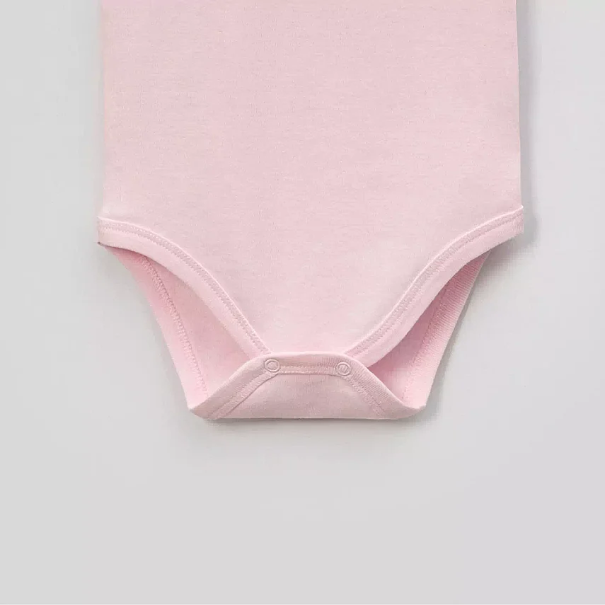 Angeltouch Body Kısa Kol Penye Pembe - 3