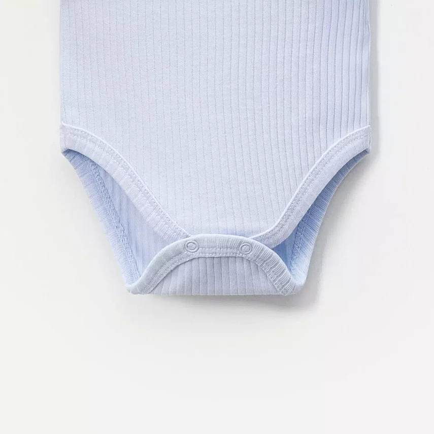 Angeltouch Body Kısa Kol Raporlu Mavi - 3