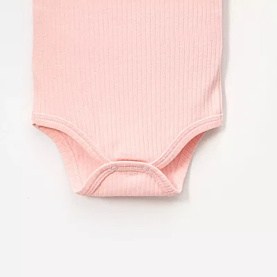 Angeltouch Body Kısa Kol Raporlu Pembe - 3