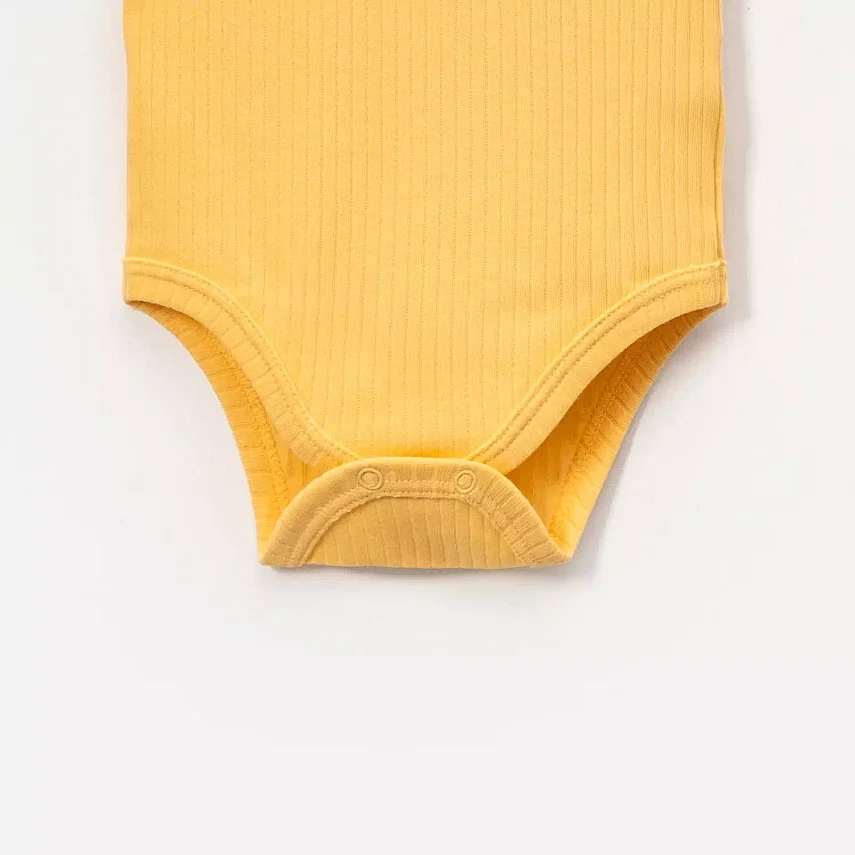 Angeltouch Body Kısa Kol Raporlu Sarı - 3