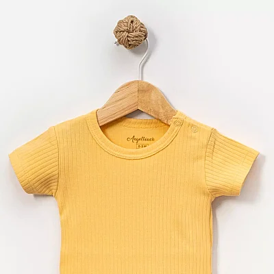 Angeltouch Body Kısa Kol Raporlu Sarı - 2