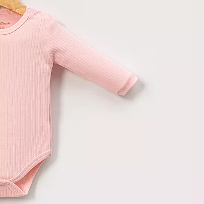 Angeltouch Body Uzun Kol Raporlu Pembe (1)