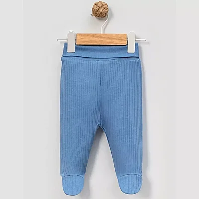Angeltouch Pantolon Patikli Raporlu 3'lü Set Erkek Bebek 3-6 Ay (1)