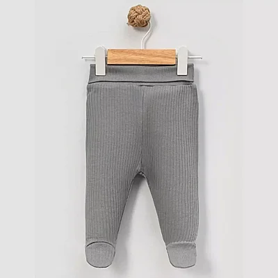 Angeltouch Pantolon Patikli Raporlu 3'lü Set Erkek Bebek 6-9 Ay - 4