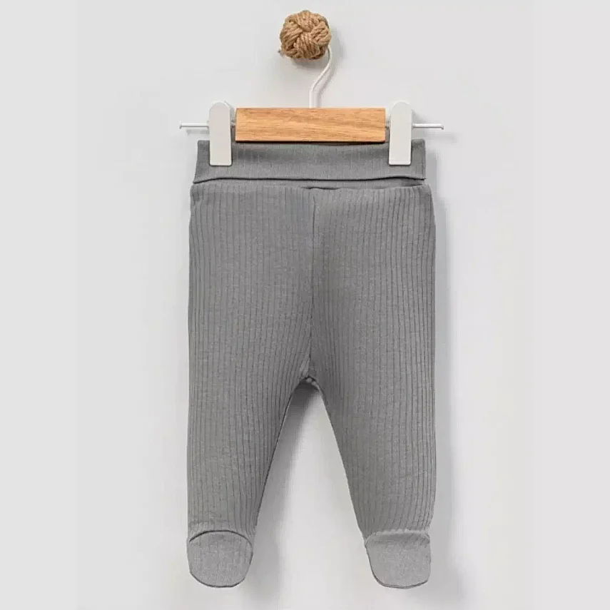 Angeltouch Pantolon Patikli Raporlu 3'lü Set Erkek Bebek 6-9 Ay - 4
