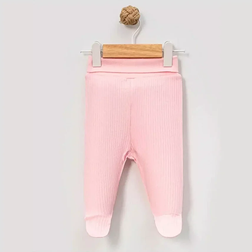 Angeltouch Pantolon Patikli Raporlu 3'lü Set Kız Bebek 0-3 Ay - 4