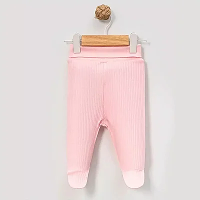 Angeltouch Pantolon Patikli Raporlu 3'lü Set Kız Bebek 3-6 Ay - 4