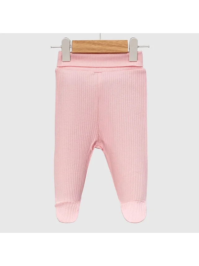 Angeltouch Pantolon Patikli Raporlu 3'lü Set Kız Bebek 6-9 Ay - 4