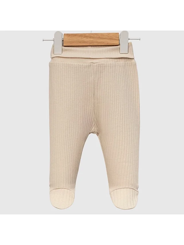 Angeltouch Pantolon Patikli Raporlu 3'lü Set Kız-Erkek Unisex Bebek 6-9 Ay - 3