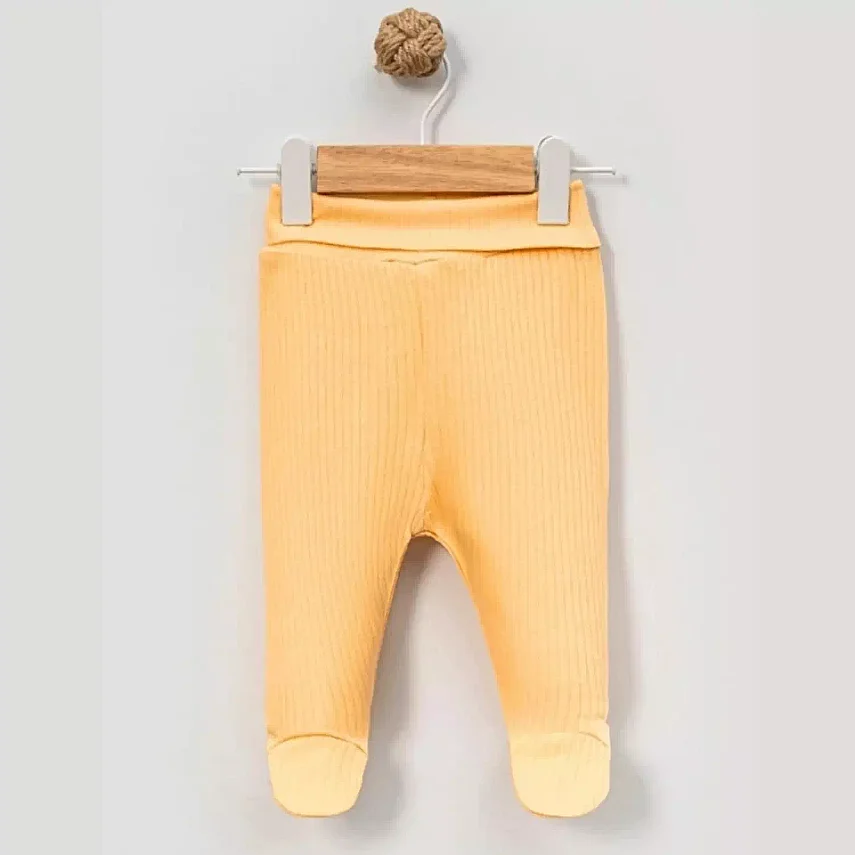 Angeltouch Pantolon Patikli Raporlu 3'lü Set Kız-Erkek Unisex Bebek 6-9 Ay - 2