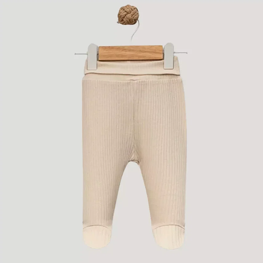 Angeltouch Pantolon Patikli Raporlu 3'lü Set Kız-Erkek Unisex Bebek 6-9 Ay - 3