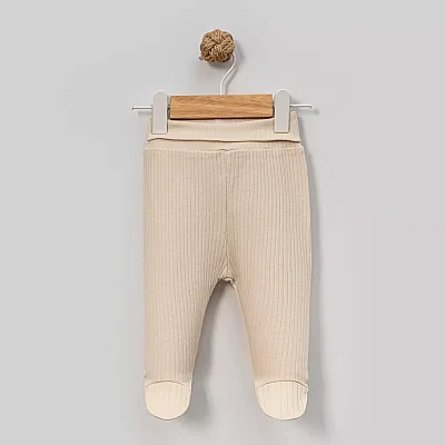 Angeltouch Pantolon Patikli Raporlu Bej