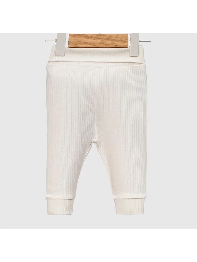 Angeltouch Pantolon Patiksiz Raporlu 3'lü Set Kız Bebek 3-6 Ay - 4