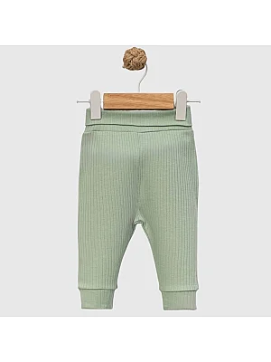 Angeltouch Pantolon Patiksiz Raporlu 3'lü Set Kız Erkek Unisex Bebek 3-6 Ay (1)