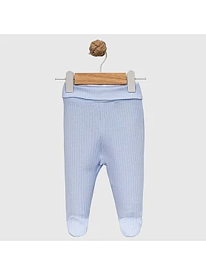 Angeltouch Pantolon Patikli Raporlu Mavi-Gri-Indigo 0-3 Ay (1)