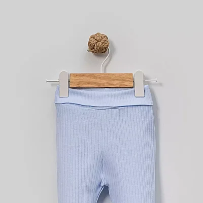 Angeltouch Pantolon Patikli Raporlu Mavi (1)