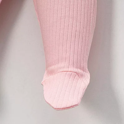 Angeltouch Pantolon Patikli Raporlu Pembe - 3