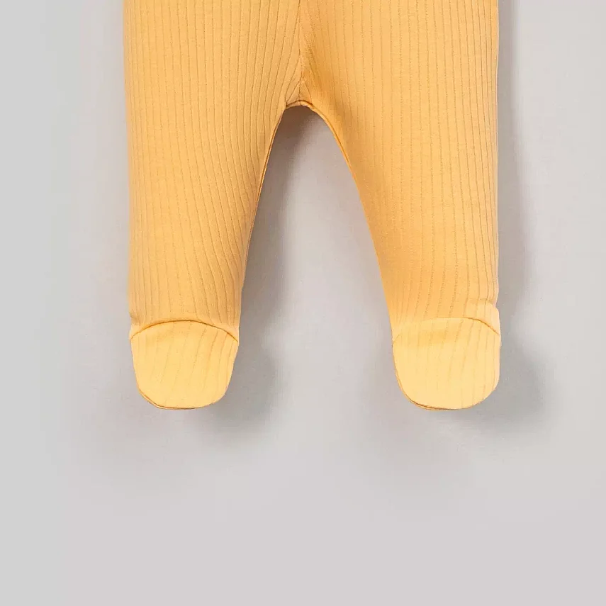 Angeltouch Pantolon Patikli Raporlu Sarı - 2