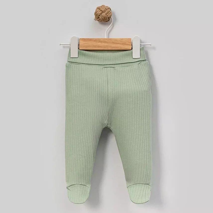 Angeltouch Pantolon Patikli Raporlu Yeşil - 1