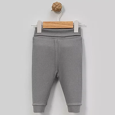 Angeltouch Pantolon Patiksiz Raporlu Gri