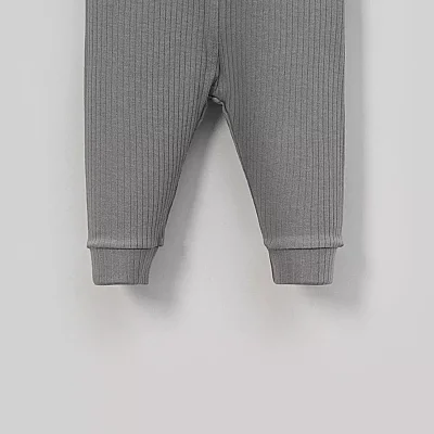 Angeltouch Pantolon Patiksiz Raporlu Gri (1)