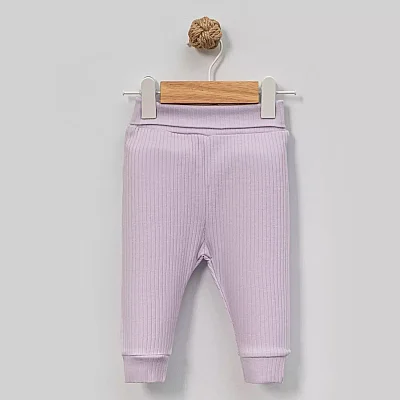 Angeltouch Pantolon Patiksiz Raporlu Lila