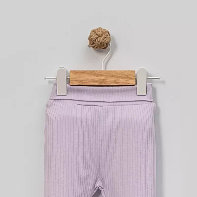 Angeltouch Pantolon Patiksiz Raporlu Lila (1)
