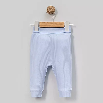 Angeltouch Pantolon Patiksiz Raporlu Mavi