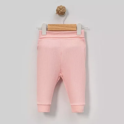 Angeltouch Pantolon Patiksiz Raporlu Pembe