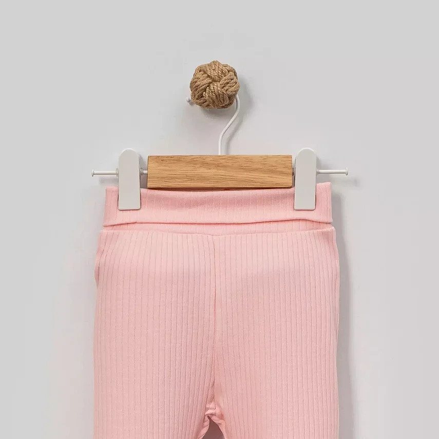 Angeltouch Pantolon Patiksiz Raporlu Pembe - 2