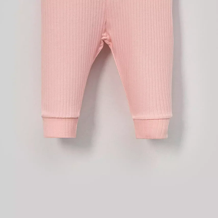 Angeltouch Pantolon Patiksiz Raporlu Pembe - 3