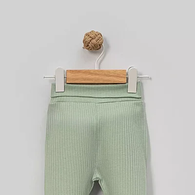 Angeltouch Pantolon Patiksiz Raporlu Yeşil (1)