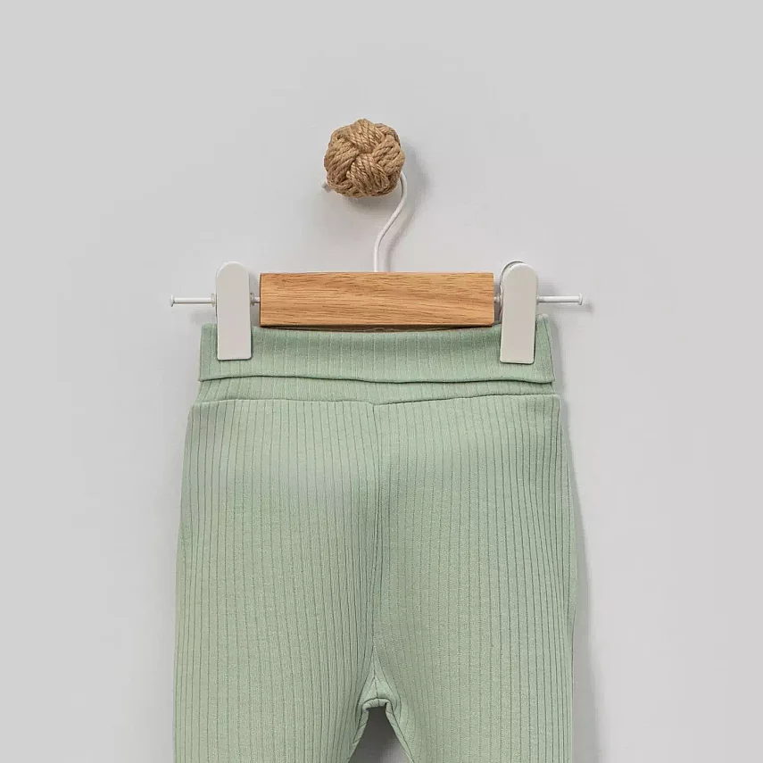 Angeltouch Pantolon Patiksiz Raporlu Yeşil - 2