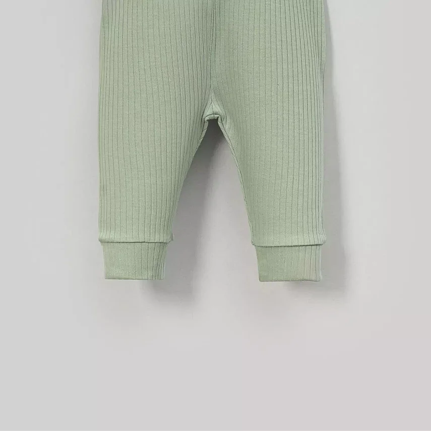 Angeltouch Pantolon Patiksiz Raporlu Yeşil - 3