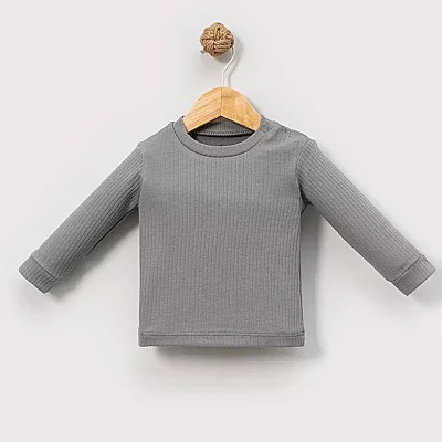 Angeltouch Sweatshirt Raporlu Gri 