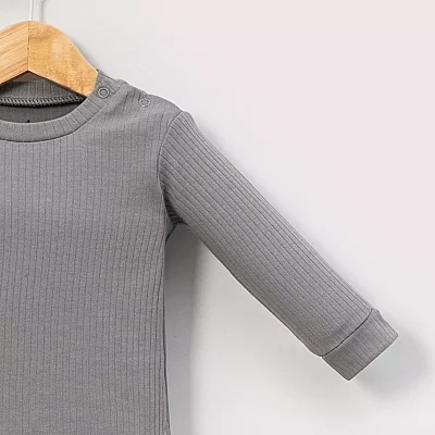 Angeltouch Sweatshirt Raporlu Gri (1)
