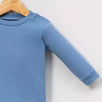 Angeltouch Sweatshirt Raporlu İndigo (1)