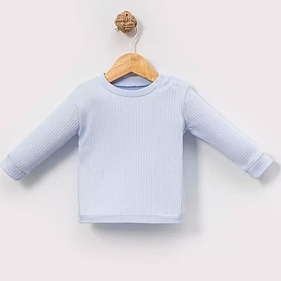 Angeltouch Sweatshirt Raporlu Mavi 