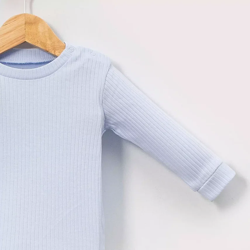 Angeltouch Sweatshirt Raporlu Mavi - 2